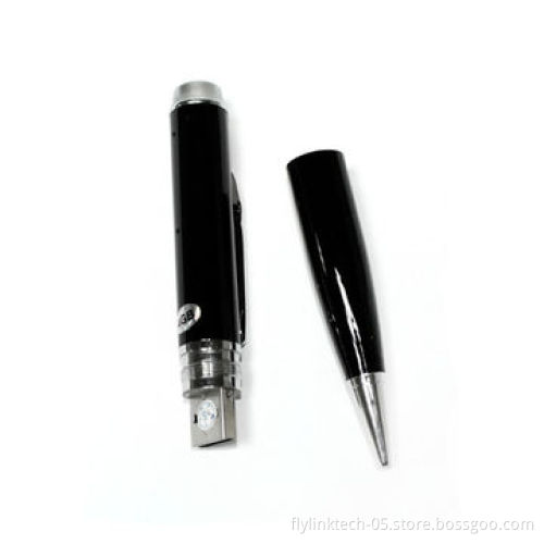 Covert camera with pen USB drive, 2.0MP USB interface, 2 to 3 hours charging time, recording video